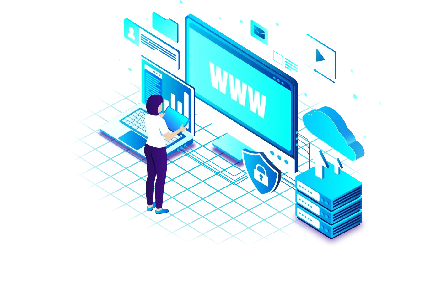 domain and hosting services